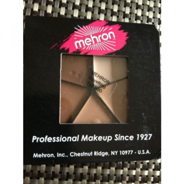 TATTOO COVER makeup ring *  grease m/up by MEHRON conceals Scars &amp;Tattoos #2 image