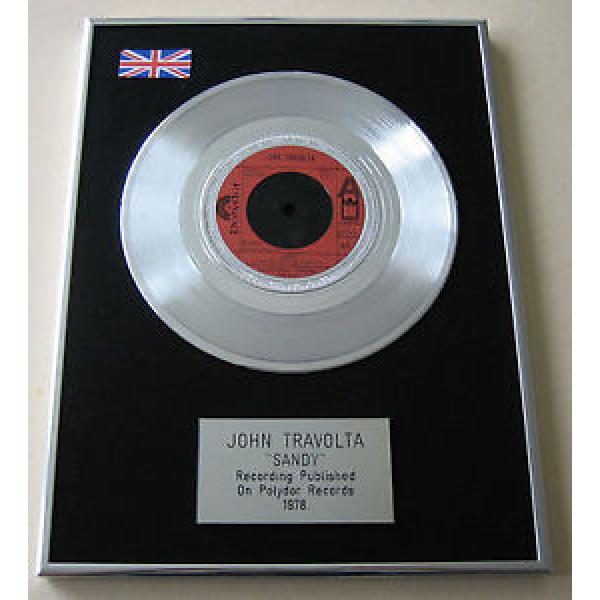 Grease JOHN TRAVOLTA Sandy PLATINUM Single Disc PRESENTATION #1 image