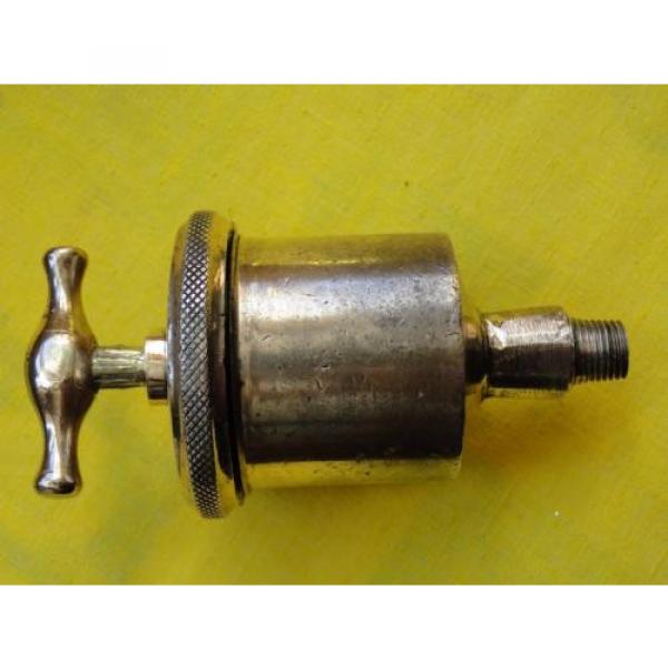 Lunkenheimer Marine No. 2 ~ Steam Brass Grease Cup ~ Antique ~ Hit Miss Engine #1 image