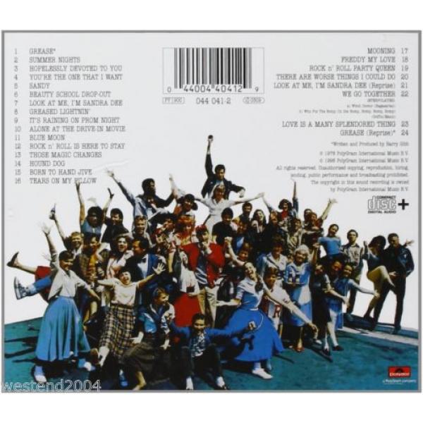 Grease - Original Film Soundtrack - CD  &amp; SEALED John Travolta , Newton John #2 image
