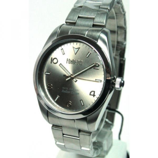 FONDERIA, GREASE,7A001US2, CHAMPAGNE/GREY DIAL, STEEL STRAP, 41mm, VINTAGE LOOK #5 image