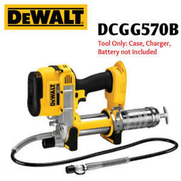 DeWALT DCGG570K B 18 VOLT Cordless Grease Gun w/LED light - WARRANTY INCLUDED #1 image